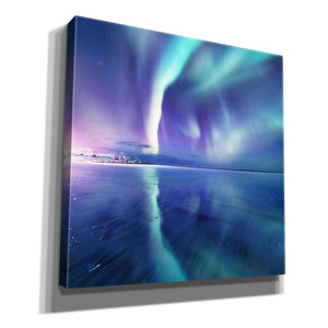 'Northern Lights In The Lofoten Islands Norway 4' by Epic Portfolio, Giclee Canvas Wall Art
