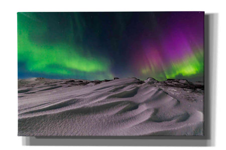 'Northern Lights On The Arctic Ocean Shore 1' by Epic Portfolio, Giclee Canvas Wall Art