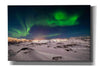 'Northern Lights On The Arctic Ocean Shore 2' by Epic Portfolio, Giclee Canvas Wall Art