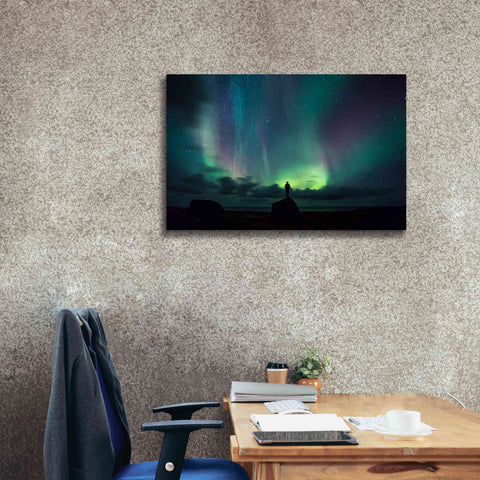 Image of 'Norway Lofoten Islands' by Epic Portfolio, Giclee Canvas Wall Art,40x26