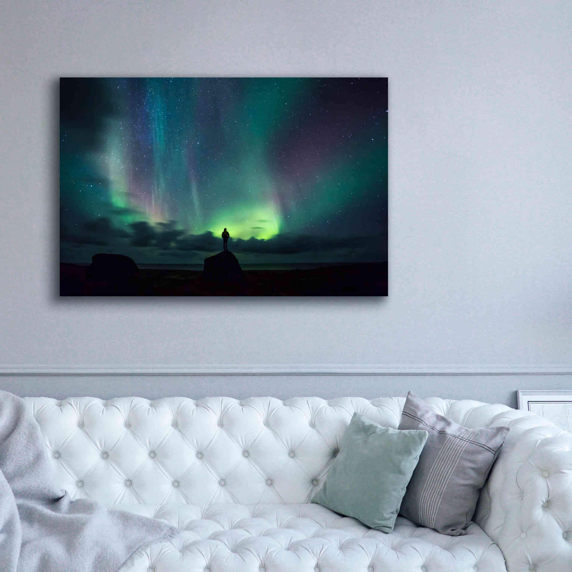 'Norway Lofoten Islands' by Epic Portfolio, Giclee Canvas Wall Art,60x40