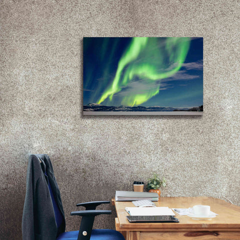Image of 'Spectacular Aurora Borealis Northern Lights' by Epic Portfolio, Giclee Canvas Wall Art,40x26