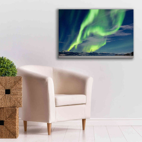 Image of 'Spectacular Aurora Borealis Northern Lights' by Epic Portfolio, Giclee Canvas Wall Art,40x26