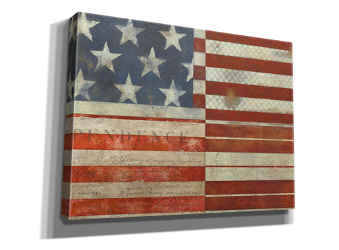 Image of 'Flag of Independence' by Norman Wyatt Jr, Giclee Canvas Wall Art