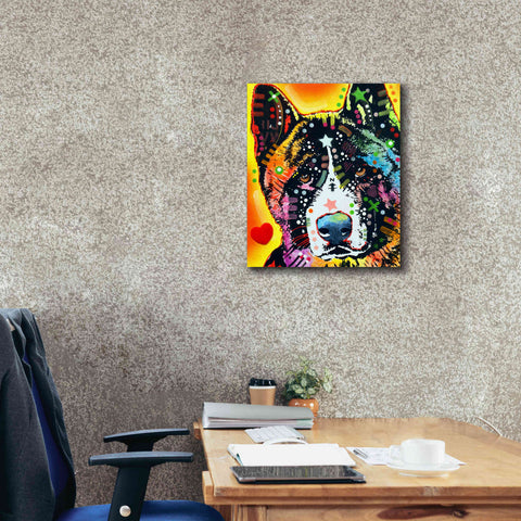 Image of 'Akita 1' by Dean Russo, Giclee Canvas Wall Art,20x24