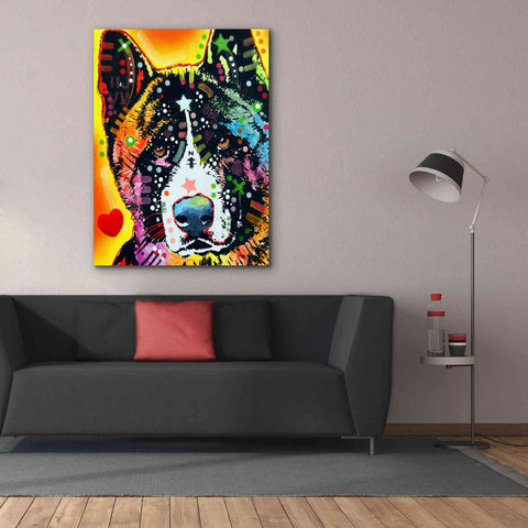 Image of 'Akita 1' by Dean Russo, Giclee Canvas Wall Art,40x54