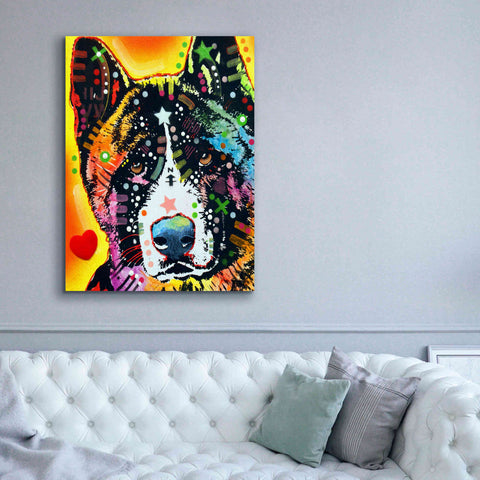 Image of 'Akita 1' by Dean Russo, Giclee Canvas Wall Art,40x54