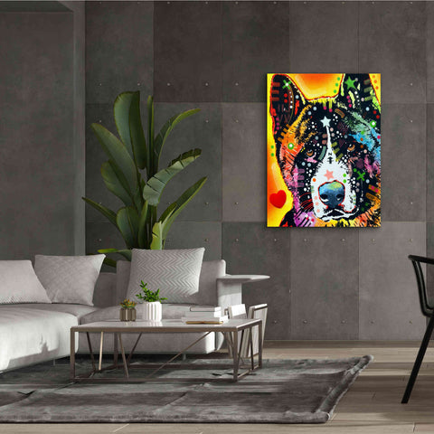 Image of 'Akita 1' by Dean Russo, Giclee Canvas Wall Art,40x54