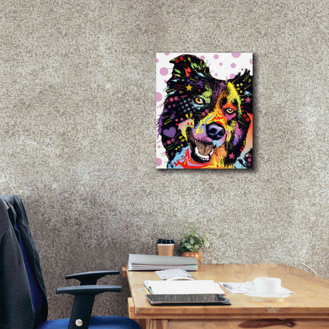 Image of 'Border Collie 1' by Dean Russo, Giclee Canvas Wall Art,20x24