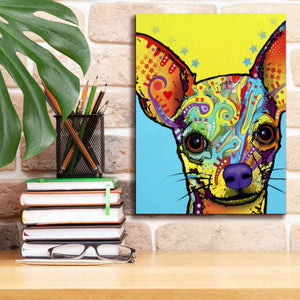 'Chihuahua I' by Dean Russo, Giclee Canvas Wall Art,12x16