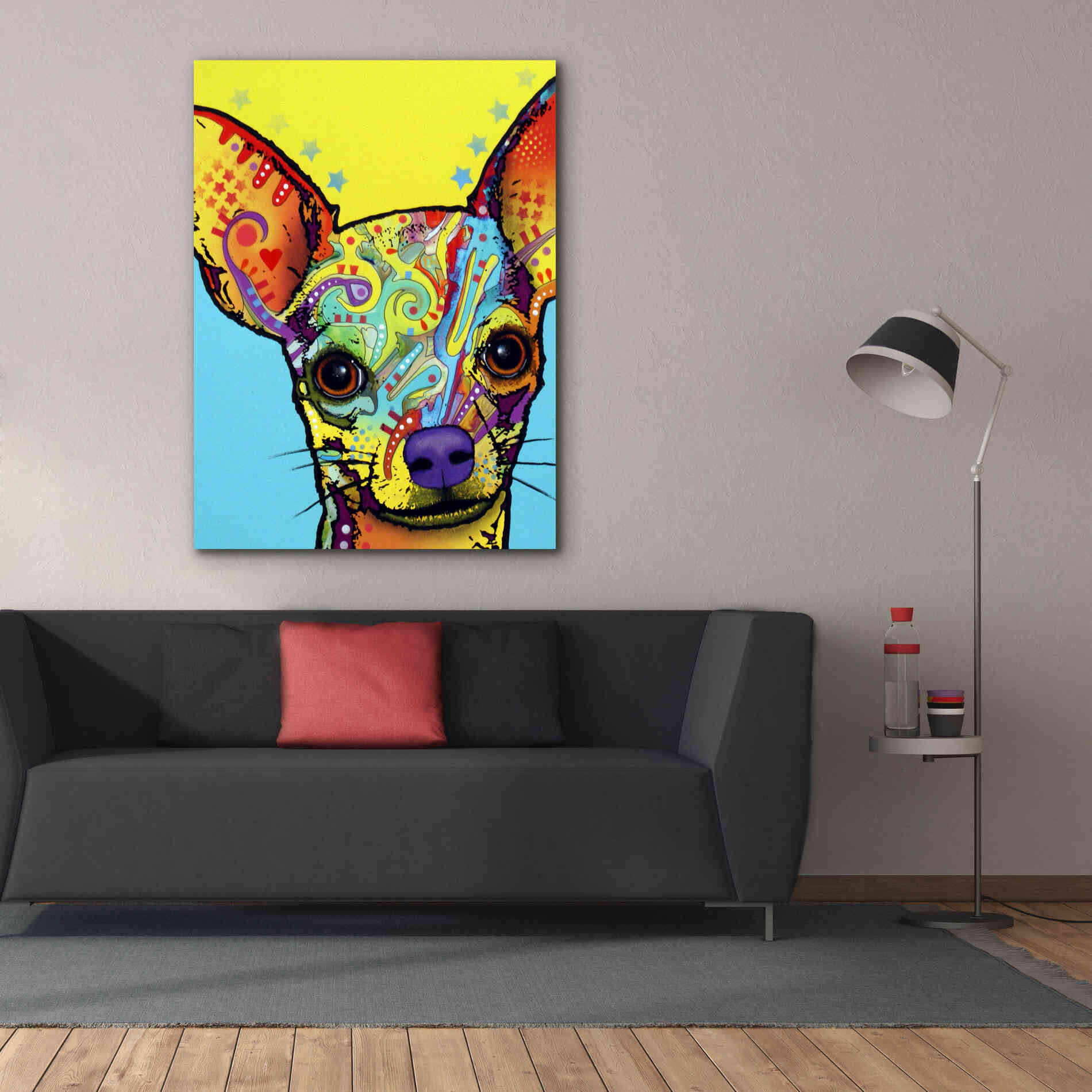 'Chihuahua I' by Dean Russo, Giclee Canvas Wall Art,40x54