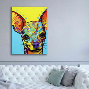 'Chihuahua I' by Dean Russo, Giclee Canvas Wall Art,40x54
