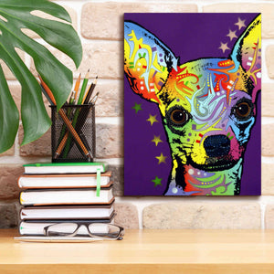 'Chihuahua Ii' by Dean Russo, Giclee Canvas Wall Art,12x16