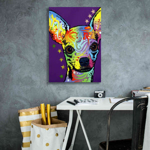 'Chihuahua Ii' by Dean Russo, Giclee Canvas Wall Art,18x26