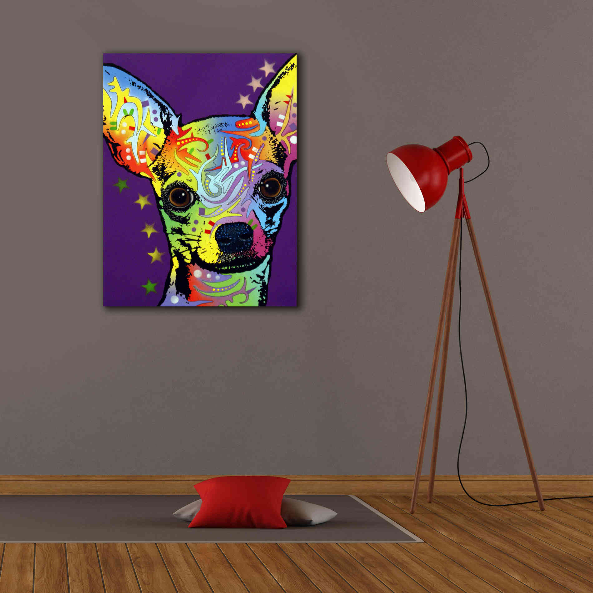 'Chihuahua Ii' by Dean Russo, Giclee Canvas Wall Art,26x34