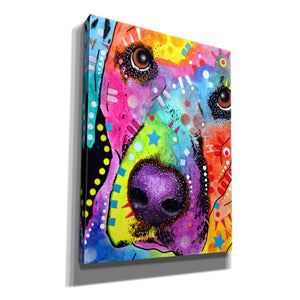 'Closeup Labrador' by Dean Russo, Giclee Canvas Wall Art