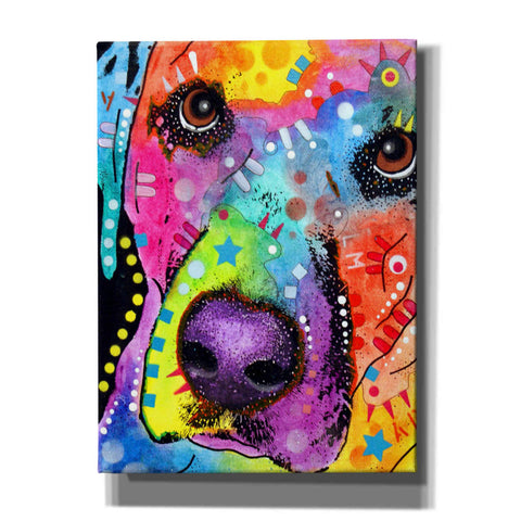 Image of 'Closeup Labrador' by Dean Russo, Giclee Canvas Wall Art