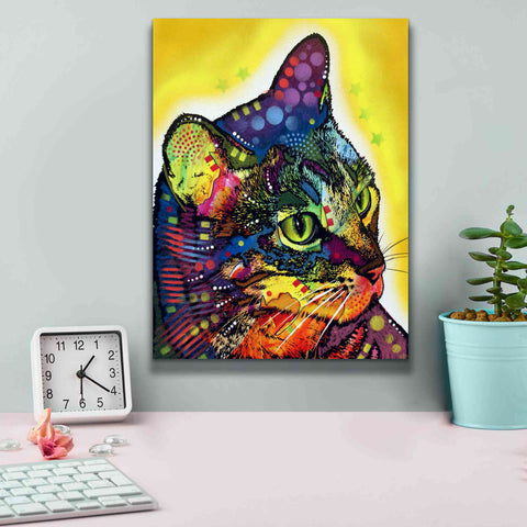 Image of 'Confident Cat' by Dean Russo, Giclee Canvas Wall Art,12x16