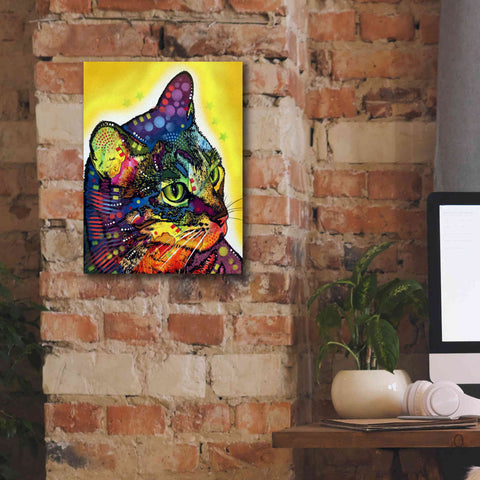 Image of 'Confident Cat' by Dean Russo, Giclee Canvas Wall Art,12x16