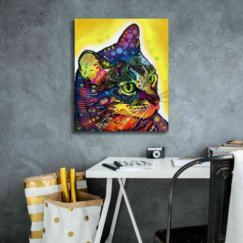 Image of 'Confident Cat' by Dean Russo, Giclee Canvas Wall Art,20x24