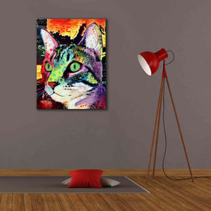 'Curiosity Cat' by Dean Russo, Giclee Canvas Wall Art,26x34