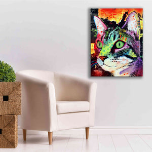 'Curiosity Cat' by Dean Russo, Giclee Canvas Wall Art,26x34