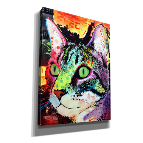 Image of 'Curiosity Cat' by Dean Russo, Giclee Canvas Wall Art