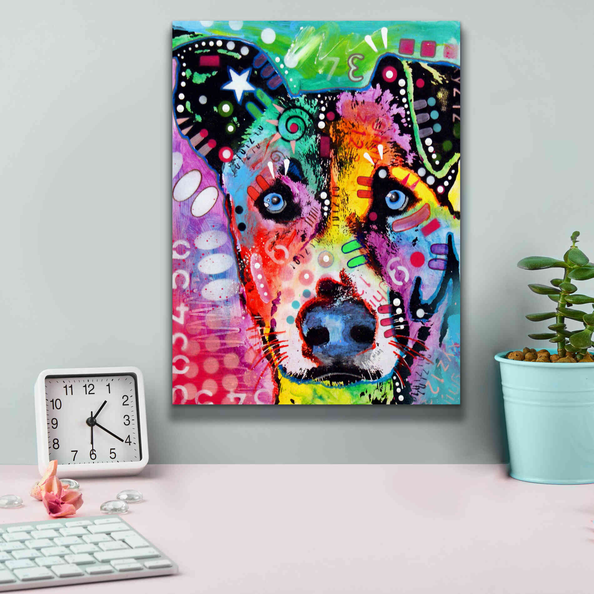 'Flipped' by Dean Russo, Giclee Canvas Wall Art,12x16