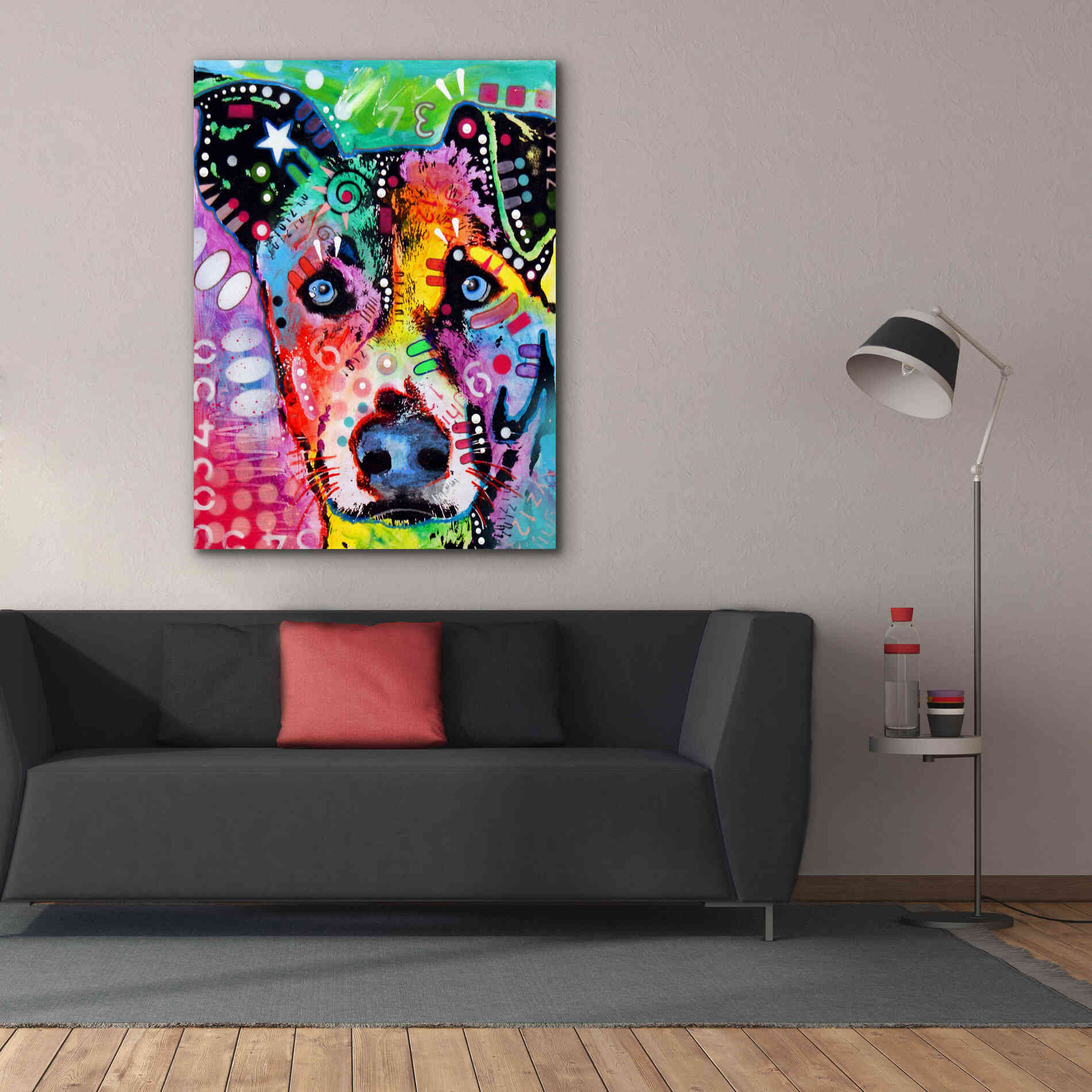 'Flipped' by Dean Russo, Giclee Canvas Wall Art,40x54