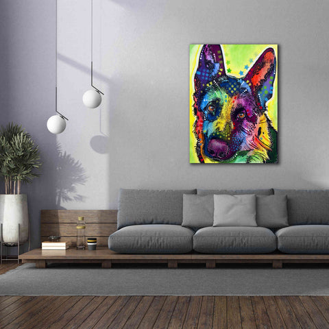 Image of 'German Shepherd 1' by Dean Russo, Giclee Canvas Wall Art,40x54