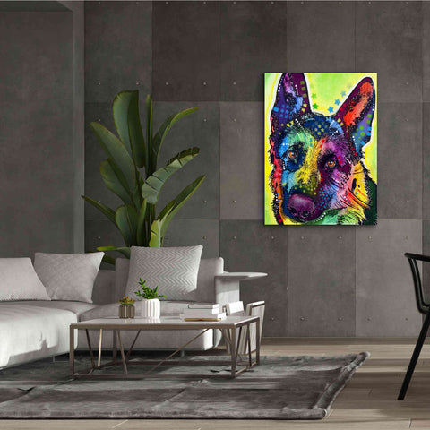 Image of 'German Shepherd 1' by Dean Russo, Giclee Canvas Wall Art,40x54