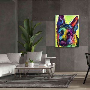 'German Shepherd 1' by Dean Russo, Giclee Canvas Wall Art,40x54