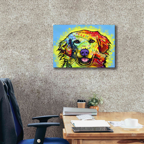 Image of 'Golden Retriever' by Dean Russo, Giclee Canvas Wall Art,24x20