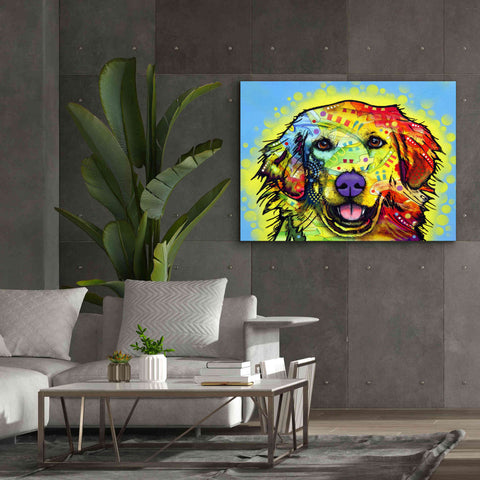 Image of 'Golden Retriever' by Dean Russo, Giclee Canvas Wall Art,54x40