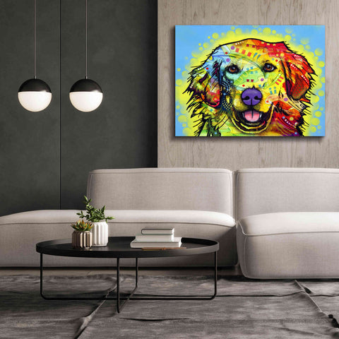 Image of 'Golden Retriever' by Dean Russo, Giclee Canvas Wall Art,54x40