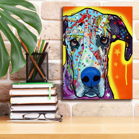 Image of 'Great Dane' by Dean Russo, Giclee Canvas Wall Art,12x16