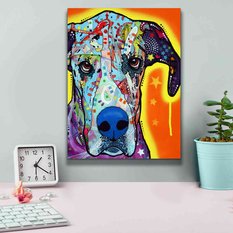 Image of 'Great Dane' by Dean Russo, Giclee Canvas Wall Art,12x16
