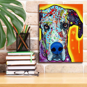 'Great Dane' by Dean Russo, Giclee Canvas Wall Art,12x16