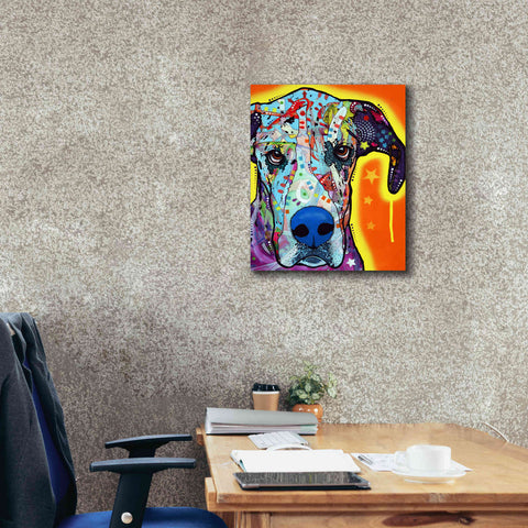 Image of 'Great Dane' by Dean Russo, Giclee Canvas Wall Art,20x24