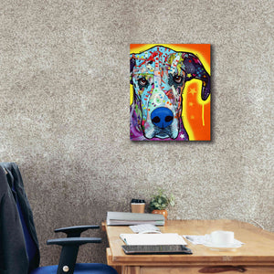'Great Dane' by Dean Russo, Giclee Canvas Wall Art,20x24