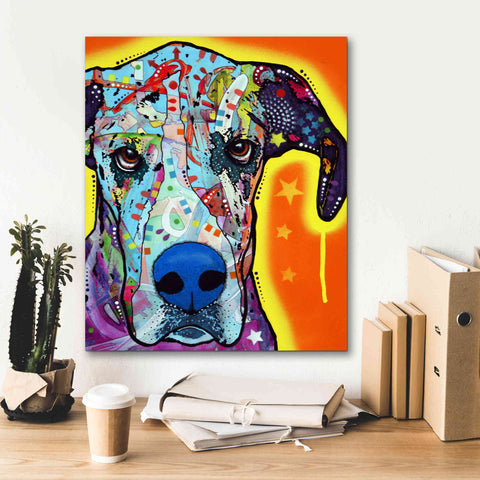 Image of 'Great Dane' by Dean Russo, Giclee Canvas Wall Art,20x24