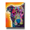 'Heart U Pit Bull' by Dean Russo, Giclee Canvas Wall Art