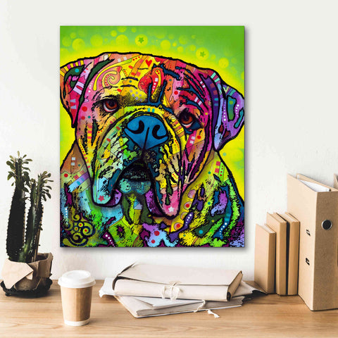 Image of 'Hey Bulldog' by Dean Russo, Giclee Canvas Wall Art,20x24