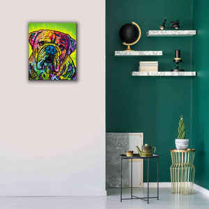 'Hey Bulldog' by Dean Russo, Giclee Canvas Wall Art,20x24