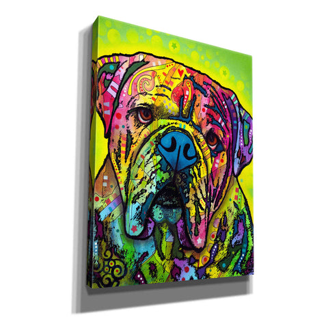 Image of 'Hey Bulldog' by Dean Russo, Giclee Canvas Wall Art