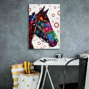 'Horse 1' by Dean Russo, Giclee Canvas Wall Art,18x26