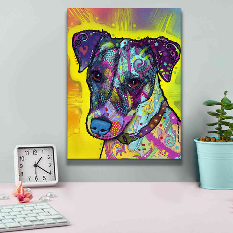 Image of 'Jack Russell' by Dean Russo, Giclee Canvas Wall Art,12x16