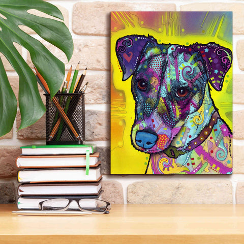 Image of 'Jack Russell' by Dean Russo, Giclee Canvas Wall Art,12x16