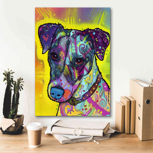 'Jack Russell' by Dean Russo, Giclee Canvas Wall Art,18x26