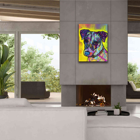 Image of 'Jack Russell' by Dean Russo, Giclee Canvas Wall Art,26x34